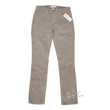 NWT Calvin Klein CK Women Stretch Corduroy Natural Waist Slim Fit Straight Pants