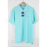 NWT IZOD Men's Solid Polo Shirt Big and Tall Blue or White Size 2XL MSRP $44