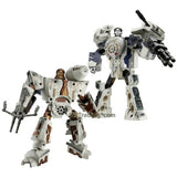 Year 2006 Star Wars Transformers 8" Figure CHEWBACCA HAN SOLO MILLENNIUM FALCON