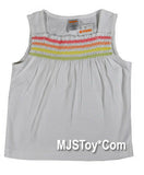 NWT GYMBOREE Girl Sleeveless T-Shirt White Tank Top