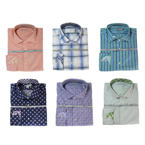 NWT Jack Stone by Thomas Dean Men Modern Sport Casual Shirt M/L/XL/XXL MSRP$89