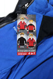 NWT Blue ZeroXposur 4 in1 Performance Active System Jacket Boy Warm Winter Coat