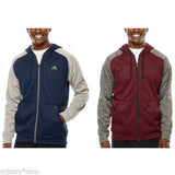 Adidas Men Tech Fleece Full Zip Hoodie Fleece Climawarm Training Jacket $65