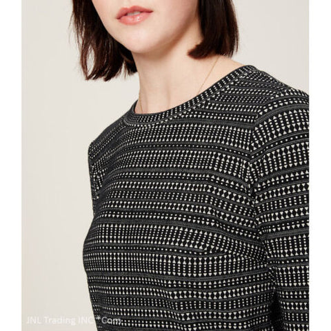 NWT Ann Taylor LOFT GEO STRIPE FLIPPY Stylist Cute Adorable Fall Winte JNL Trading NWT Ann Taylor LOFT GEO STRIPE FLIPPY Stylist Cute Adorable Fall Winte JNL Trading