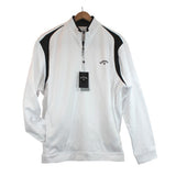 CALLAWAY Golf Opti Series Fleece Men 1/4 Zip Pullover Warm Jacket Sweater