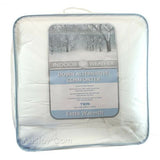 Indoor Weather Down Alternative White Cotton Lightweight Extra Warmth Comforter