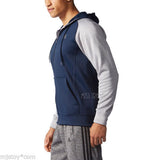 Adidas Men Tech Fleece Full Zip Hoodie Fleece Climawarm Training Jacket $65