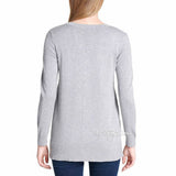 NWT DKNY Jeans Super Soft Women Lightweight Pullover V-Neck Tunic Sweater Size S