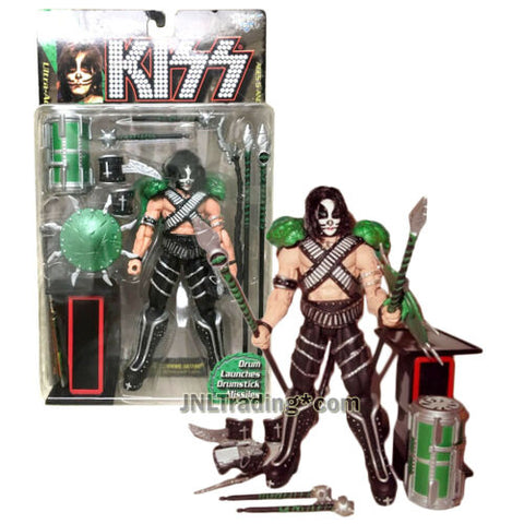 Year 1997 McFarlane Toys KISS Series 7 Inch Tall Ultra Action Figure PETER CRISS