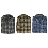 NWT Bass Rock River Texture Men's Short Sleeve Plaid 100% Cotton Shirt MSRP $50