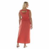 NWT Juniors' Plus Size Wrapper Illusion Smocked Knit Maxi Dress Size 1X/2X/3X