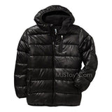 NWT Old Navy Boy's Hooded Frost Free Quilted Puffer Jacket Warm Cozy Winter Coat