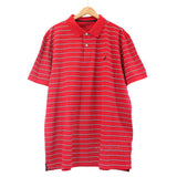 Nautica Big&Tall Short Sleeve Stripe Breathable Performance Polo Shirt $69