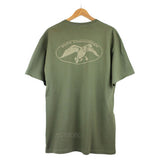NWT Duck Dynasty Commander 100% Cotton Front Back LOGO Print T-Shirt Tee 5 Color