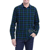 NWT Eddie Bauer Bristol Men's Soft Plaid Flannel Long Sleeve Shirt Size S-XL
