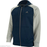 Adidas Men Tech Fleece Full Zip Hoodie Fleece Climawarm Training Jacket $65