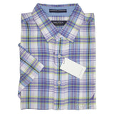 NWT Nautica Men Shirt Linen/Cotton Regular Fit Short Sleeve Pointed Collar M-2XL