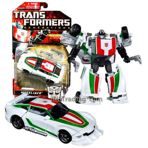 Year 2010 Transformers Generations Deluxe Class 6 Inch Tall Figure - WHEELJACK
