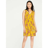 NWT Old Navy Women's Sleeveless Cute Pintuck Swing Summer Cool Lightweight Dress
