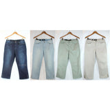Nine West Stylist Jeans Bling Karen Floral Capri Women Pants