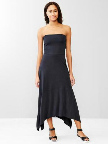 gap grey maxi dress GAP Women's Gray Maxi Dress 100% Rayon Size Petite M