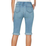 NWT Rafaella Weekend Skimmer Slim Trim Lift Comfort Bermuda Denim Short MSRP $50