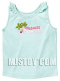 NWT GYMBOREE Embroidered Paradise Princess Tank Top Blue Summer Girl T-Shirt
