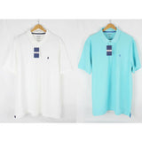 NWT IZOD Men's Solid Polo Shirt Big and Tall Blue or White Size 2XL MSRP $44