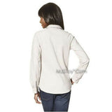 NWT Merona Stylist Super Soft Corduroy Fitted Top Long Sleeve Classic Shirt XS/M