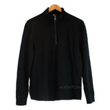 NWT CK Calvin Klein Men 1/4 Zip Long Sleeve Cotton Shirt Lightweight Pullover