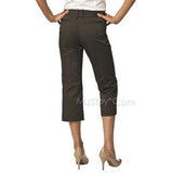 NWT Mossimo Woman Crop Pant Mid Waist & Straight Hip Fit 3 Indigo/Black/Olive 2