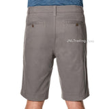 Iron Co. Flat Front Comfort Flex Waistband Stretch Twill Shorts