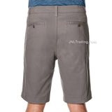 Iron Co. Flat Front Comfort Flex Waistband Stretch Twill Shorts