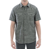 Woolrich Men's Short Sleeve Button Down Cotton Woven Classic Fit ATLAS Shirt