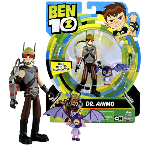 Cartoon Network Year 2017 Ben 10 Series 5 Inch Tall Figure - DR. ANIMO with Mutated Goatadactyl