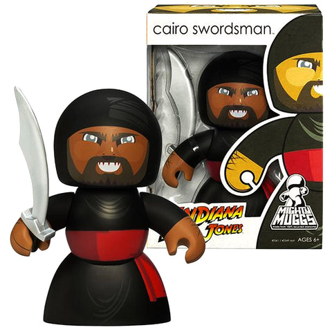 Indiana Jones Year 2008 Mighty Muggs Raiders of the Lost Ark Series 6 Inch Tall Action Figure - Cairo Swordsman with Sword