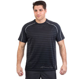 Outdoor Men's Avalanche Striker Classic-Fit Striped Crewneck Tee T-Shirt