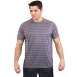 Outdoor Men's Avalanche Striker Classic-Fit Striped Crewneck Tee T-Shirt