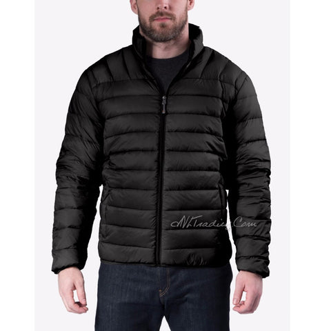 Hawke & Co. Men's Packable Ultra Light Down Jacket Ultimate on the Go Warmth