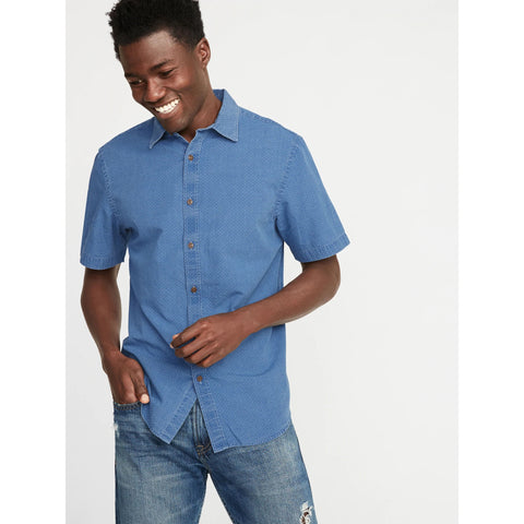 old navy men's short sleeve dress shirts Men's Short Sleeve Shirts