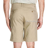 Iron Co. Flat Front Comfort Flex Waistband Stretch Twill Shorts