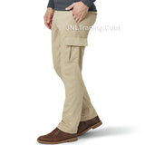 Lee Men's Casual Twill Stretch Elastic Cargo Pants Regular Fit Straight Leg