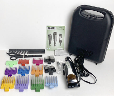 Wahl 79722 Home Haircutting CORDED CLIPPER KIT W/ Color Guards + Manual  (OPEN BOX)