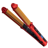 CHI Tourmaline ceramic series 3-In-1 Hairstyling Iron 1" Red Curl-Wave-Straight (OPEN BOX)