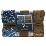 Charisma Velvet Plush Throw 2 Pack Warm Soft Cozy Oversize Blanket  60x70"