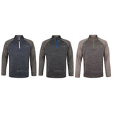 Free Country MEN'S SPORT-TEK KNIT SHIRT Microtech Breathable Active Pullover