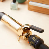 Hot Tools Pro Artist 24K Gold Collection 1 1/2" Long Lasting Curling Iron 1102 (OPEN BOX)