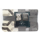 Charisma Velvet Plush Throw 2 Pack Warm Soft Cozy Oversize Blanket  60x70"