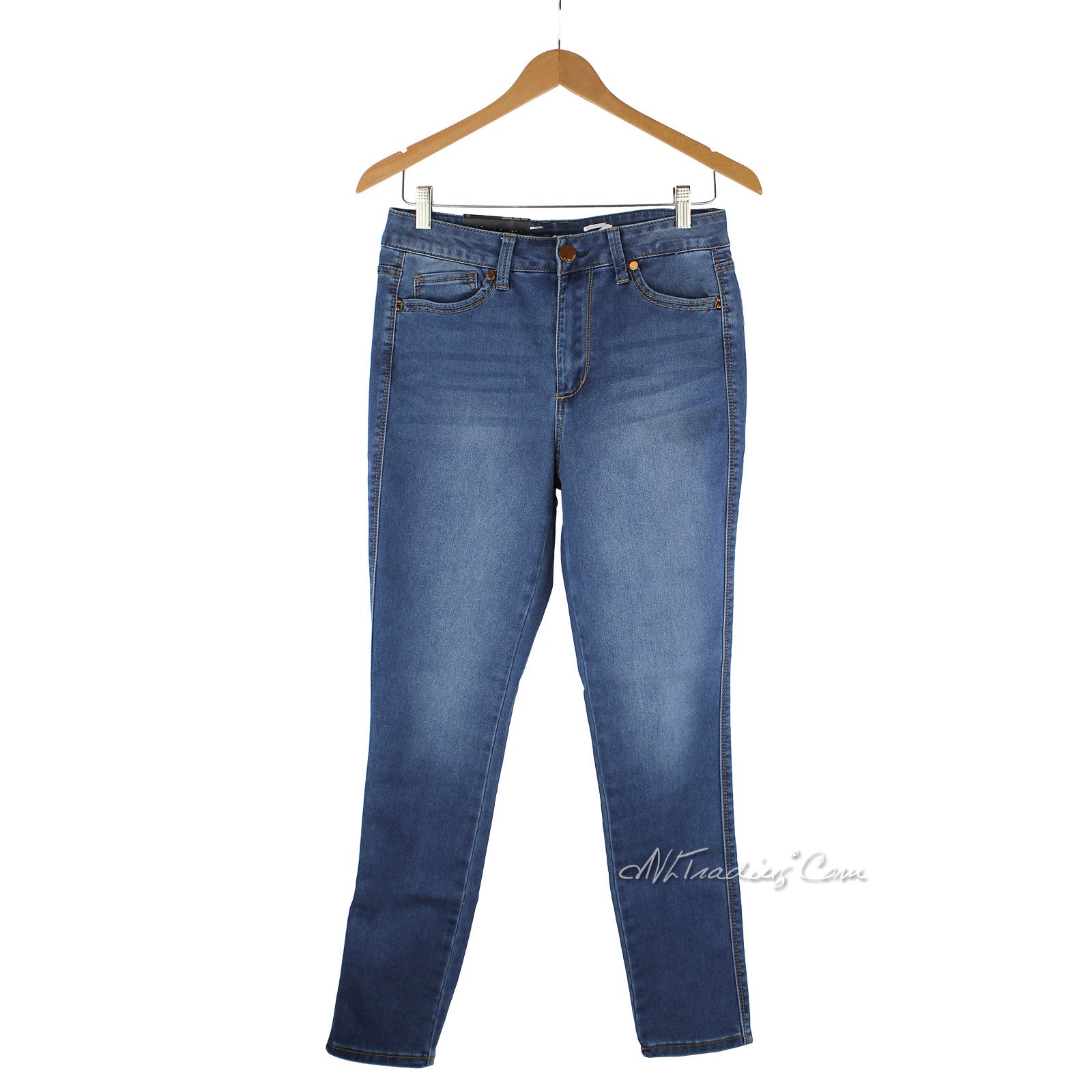 msml SARROUEL SKINNY DENIM PANTS Lサイズ Seven7 Women's Tummyless High Rise Slimming Control Panel