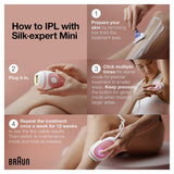 Braun IPL Hair Removal Women/Men Silk Expert Mini PL1014 (NEW)